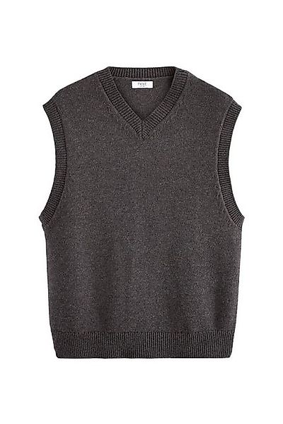 Next V-Ausschnitt-Pullover Lockerer Pollunder mit V-Ausschnitt günstig online kaufen