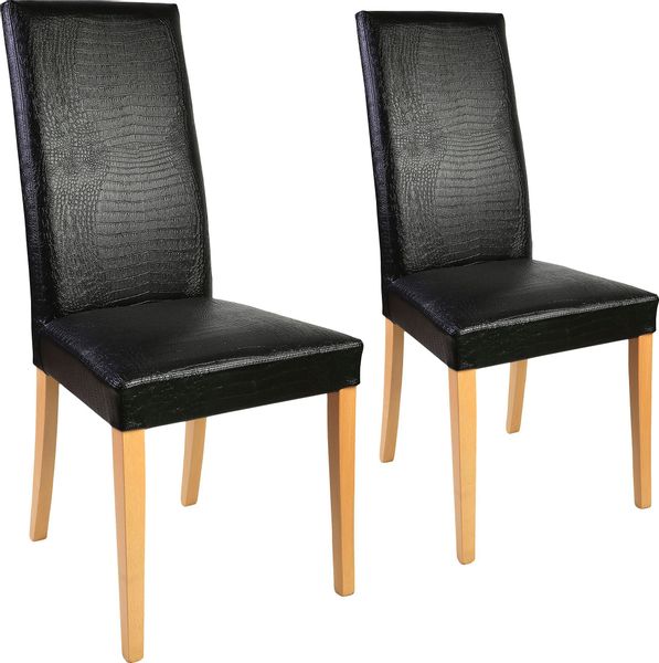 Home affaire Polsterstuhl "Java" (Set) 2 Stk. Kunstleder Kunstlederbezug mi günstig online kaufen