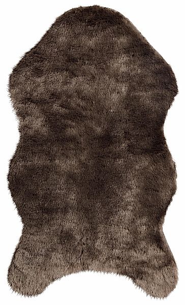 Dreams Fellteppich "Schaffell" fellförmig 20 mm Höhe Kunstfell, waschbar, w günstig online kaufen