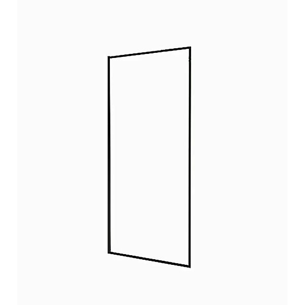 Duschparadies 87x 200 cm Walk-in Duschwand 8mm NANO ESG-Glas Dusche Klargla günstig online kaufen