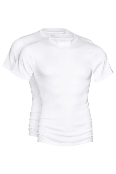 Mey Unterziehshirt "Noblesse" 2er-Pack, ohne Seitennähte, Feinripp, Rundhal günstig online kaufen