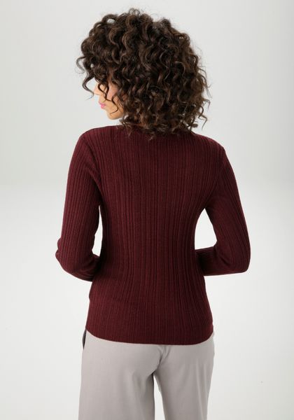 Aniston CASUAL Strickpullover im Ripp-Muster-Mix - NEUE KOLLEKTION günstig online kaufen