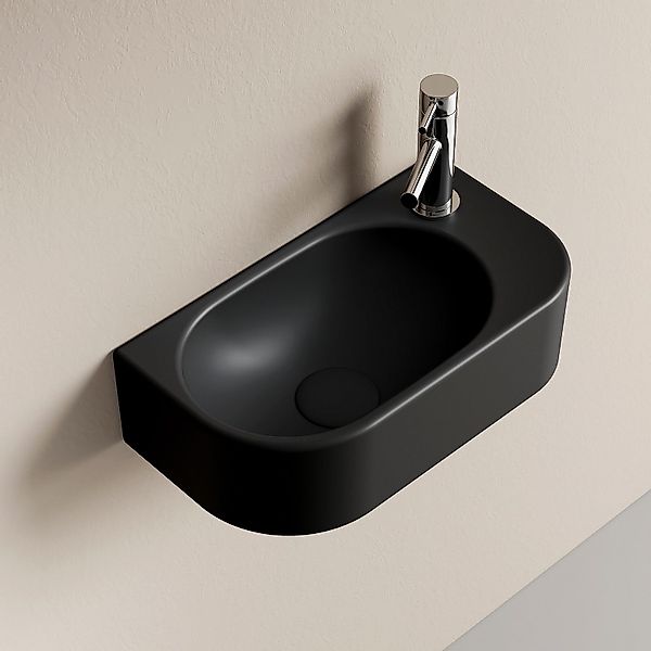 EMKE Aufsatzwaschbecken Hängewaschbecken, Aufsatzwaschtisch aus Keramik günstig online kaufen