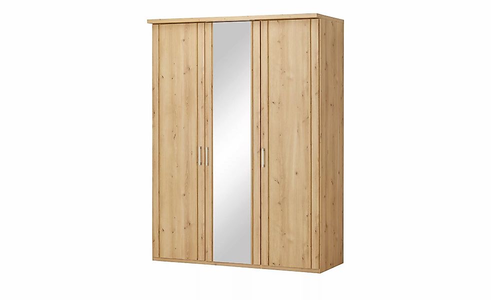 Drehtürenschrank  Vivia ¦ holzfarben ¦ Maße (cm): B: 150 H: 200,2 T: 58.0 S günstig online kaufen