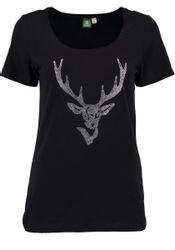 OS Trachten Trachtenshirt Xilavo Rundhalsausschnitt günstig online kaufen