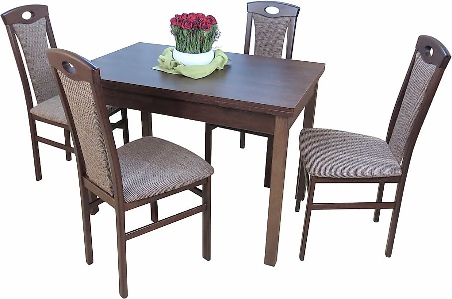 HOFMANN LIVING AND MORE Essgruppe "5tlg. Tischgruppe", (Spar-Set, 5 tlg., 5 günstig online kaufen