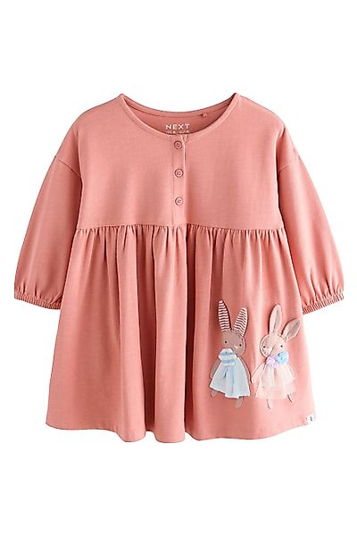 Next Jerseykleid Langärmeliges Kleid aus 100% günstig online kaufen