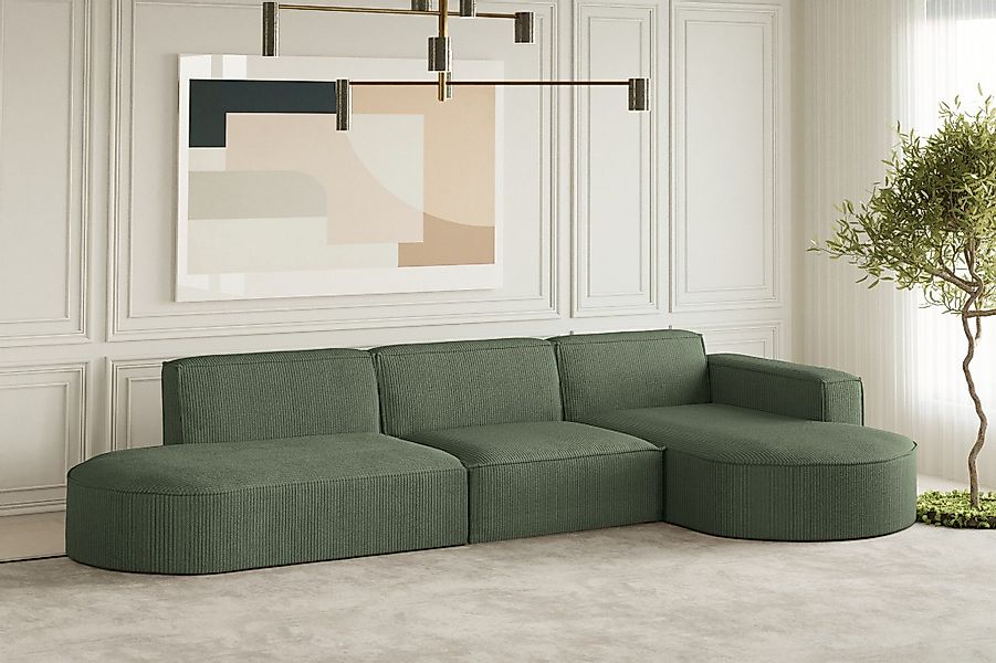 Fun Möbel Ecksofa Designersofa PALMA mit günstig online kaufen