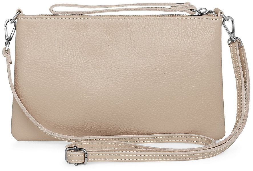 Caspar Clutch Abendtasche Kompakte Damen Leder Tasche - CLASSIC LINE - Mode günstig online kaufen