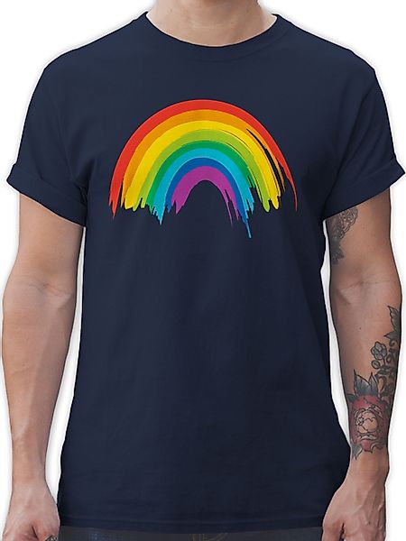 Shirtracer T-Shirt Regenbogen LGBT & LGBTQ günstig online kaufen