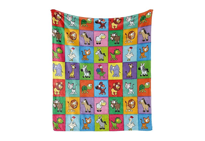 Wohndecke Gemütlicher Plüsch für den Innen- und Außenbereich, Abakuhaus, Ki günstig online kaufen