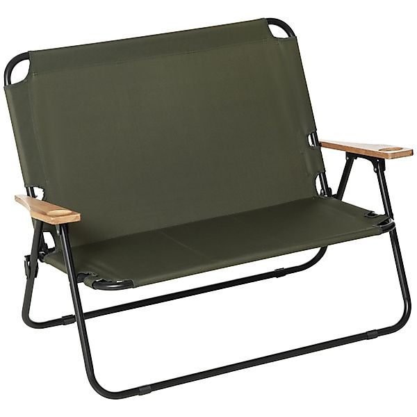 Outsunny Campingstuhl Stahl Oxfordstoff 114B x 67T x 80H cm günstig online kaufen