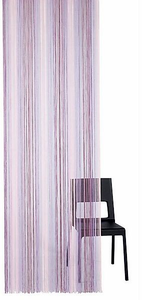 Weckbrodt Fadenvorhang Leon (1 St), Ösen, transparent, Fadengardine, Insekt günstig online kaufen