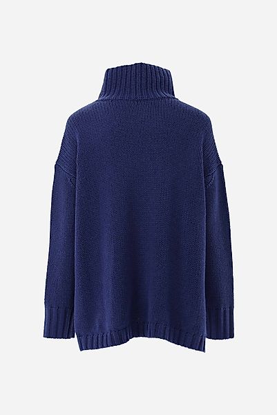 Rollkragenpullover oversized mit Kaschmir günstig online kaufen