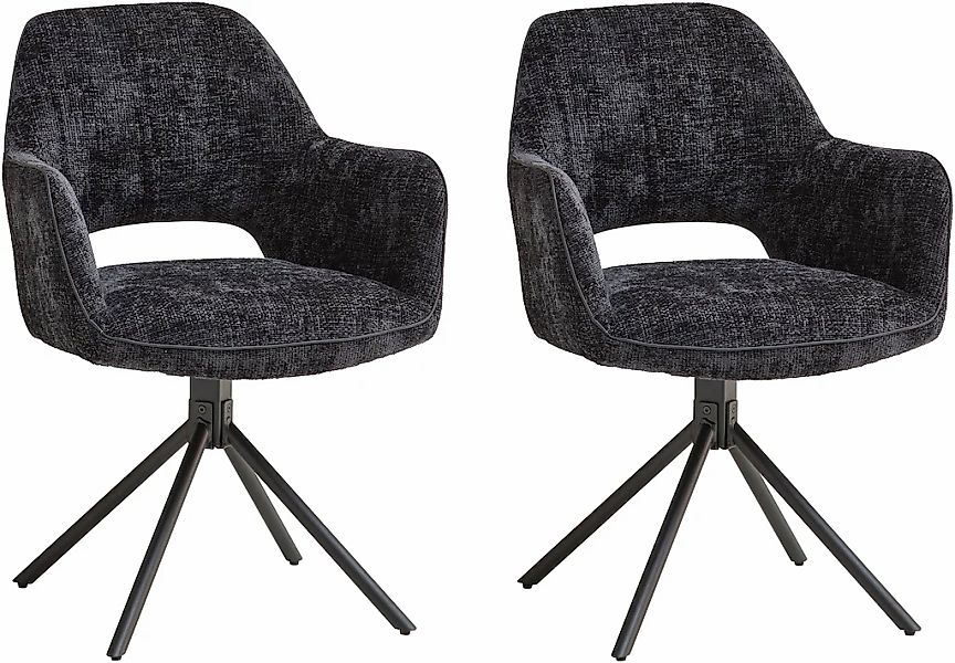 Stolkom Armlehnstuhl "Adrina, BxHxT 62x89x62 cm" (Set) 2 Stk.180 grad drehb günstig online kaufen