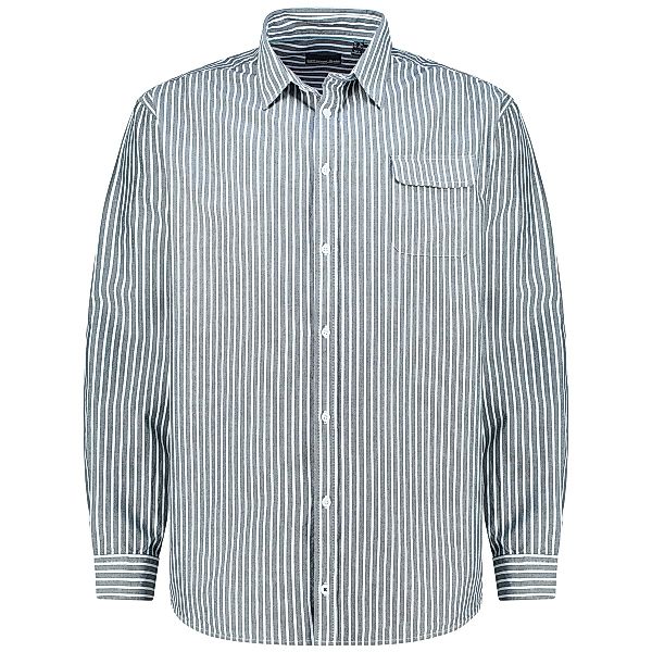 North Freizeithemd mit Streifen Farbe grün Größe: 8XL günstig online kaufen