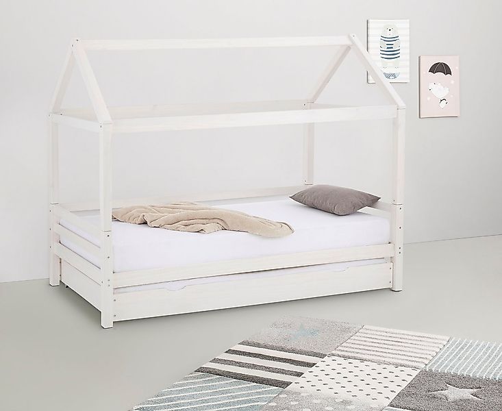 OTTO home Kinderbett Alpi, inklusive Bettschubkasten und Lattenrost, Liegef günstig online kaufen