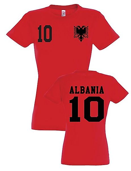 Youth Designz Print-Shirt "Albania" Damen T-Shirt mit Fußball Print Geschen günstig online kaufen