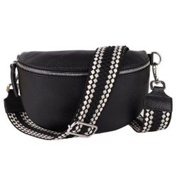 MIRROSI Bauchtasche mit GOLDENER Reißverschluss Damen, günstig online kaufen