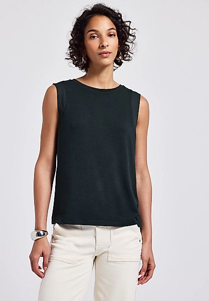 STREET ONE Trägertop, mit Chiffondetails günstig online kaufen