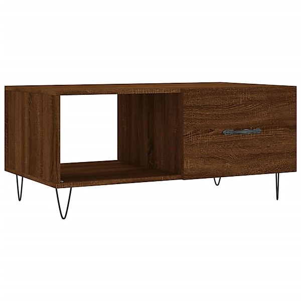 vidaXL Couchtisch Braun Eichen-Optik 90x50x40 cm Holzwerkstoff Modell 6 günstig online kaufen