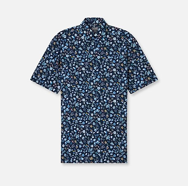 OLYMP Kurzarmhemd "Luxor comfort fit", mit floralem Print günstig online kaufen