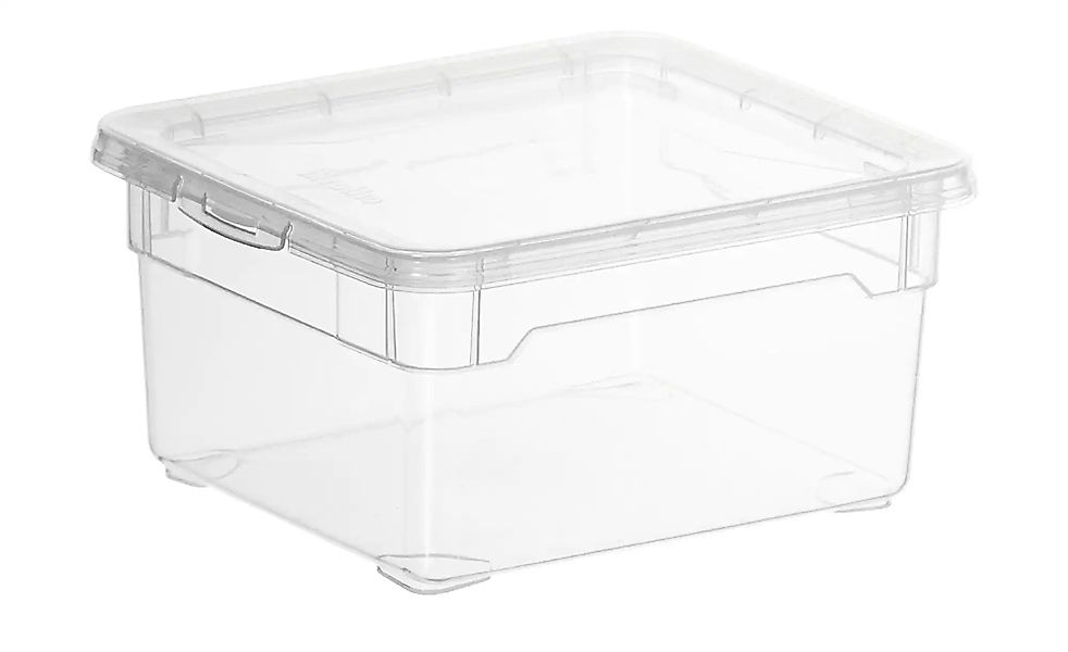 Rotho Aufbewahrungsbox   CLEAR ¦ transparent/klar ¦ Kunststoff ¦ Maße (cm): günstig online kaufen