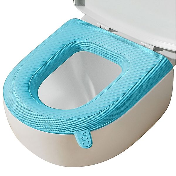 Refttenw Soft-Toilettensitzerhöhung WC-Deckelbezug Wasserdicht Toilettensit günstig online kaufen