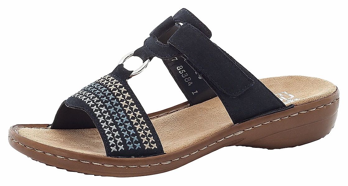 Rieker Pantolette, Keilabsatz, Sommerschuh, Schlappen mit günstig online kaufen