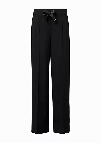 Comma Stoffhose Casual (1-tlg) Wide Leg, Relaxed Fit, Bindeband, Taschen günstig online kaufen