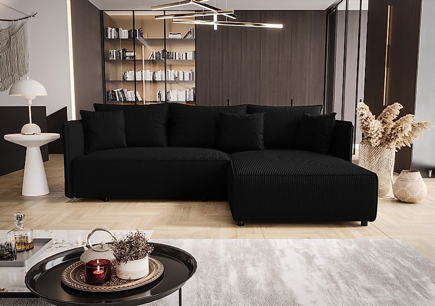 Fun Möbel Ecksofa Schlafsofa Sofa EVORA günstig online kaufen