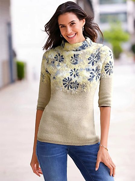Inspirationen 3/4 Arm-Pullover "Pullover" günstig online kaufen