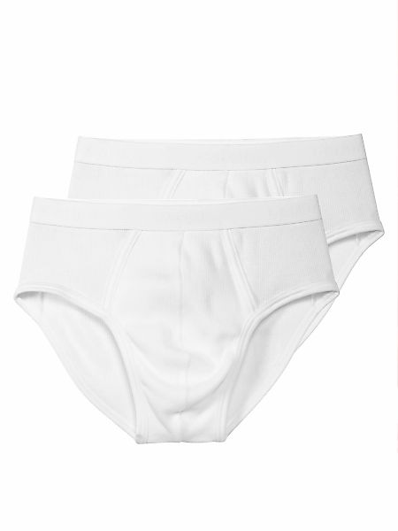 CALIDA Slip "Natural Benefit", (2er Pack), Pure Cotton, Feinripp-Qualität, günstig online kaufen