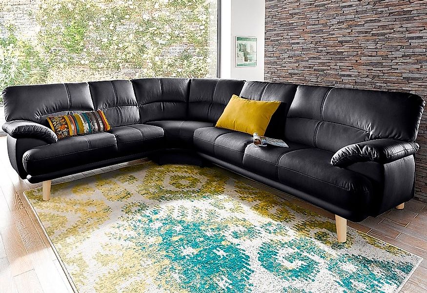 TRENDMANUFAKTUR Polsterecke »Cecilia, italienisches Designsprache, modern u günstig online kaufen