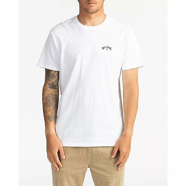 Billabong Arch Wave Kurzärmeliges T-shirt S White günstig online kaufen