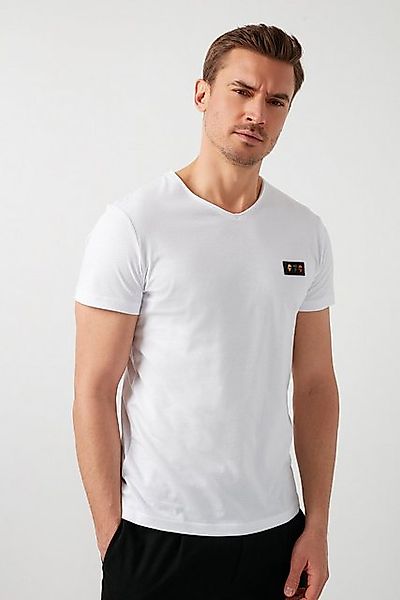 Buratti T-Shirt Buratti 100% Cotton V-Neck T Shirt MEN'S T SHIRT 5902076 günstig online kaufen