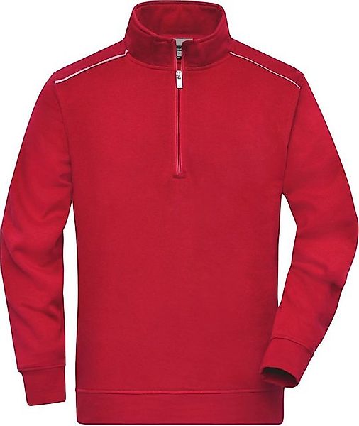 Hoodie Workwear Halfzip Sweatshirt auch in großen Größen FaS50895 günstig online kaufen