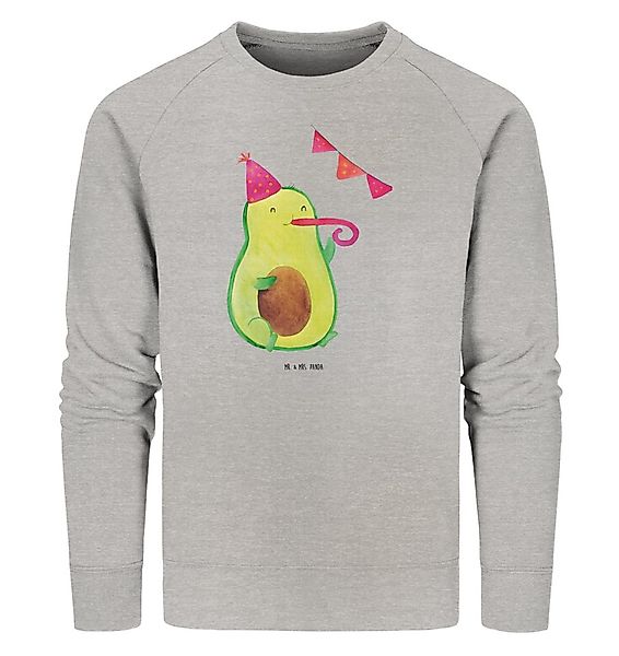 Mr. & Mrs. Panda Longpullover Größe XL Avocado Party - Heather Grey - Gesch günstig online kaufen