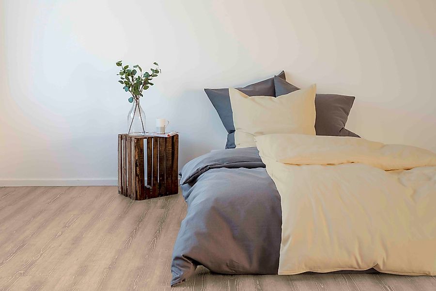 SETEX Bettwäsche Setex Halbleinen, Halbleinen, 2 günstig online kaufen