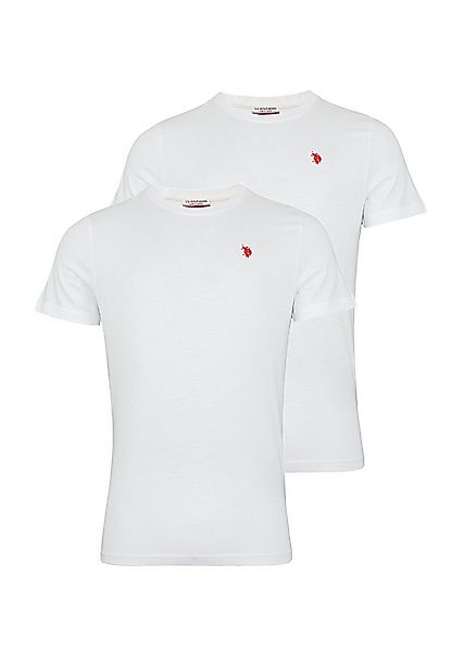 U.S. Polo Assn. T-Shirt Shirt 2 Pack T-Shirts R-Neck Shortsleeve (2-tlg., 2 günstig online kaufen