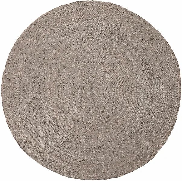 carpetfine Teppich »Nele Juteteppich Naturfaser«, rund, 6 mm Höhe, geflocht günstig online kaufen