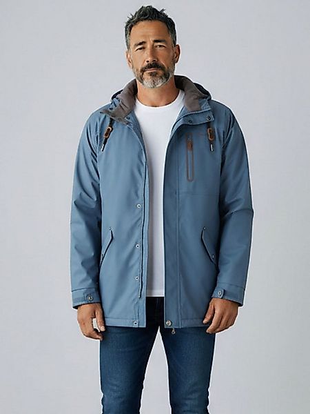 Dry Fashion Regenjacke Bergen Herren Jacke Regenmantel Bergen mit Innenfutt günstig online kaufen