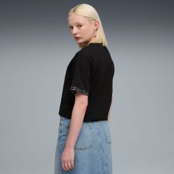 PUMA T-Shirt "Essentials Animal-Print Relaxed T-Shirt Damen" günstig online kaufen