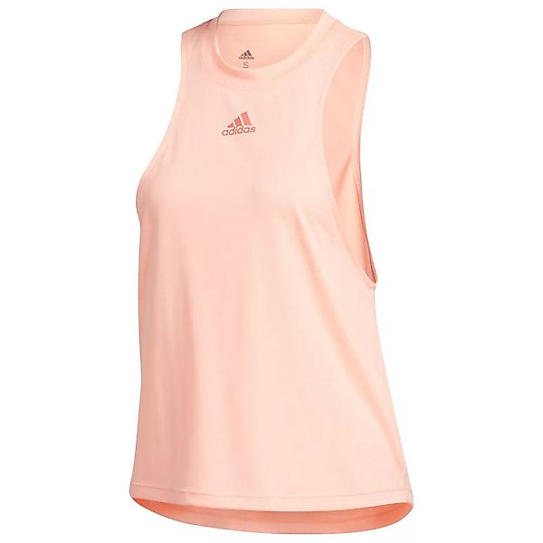 Adidas Boxy Ärmelloses T-shirt XS Light Flash Orange günstig online kaufen