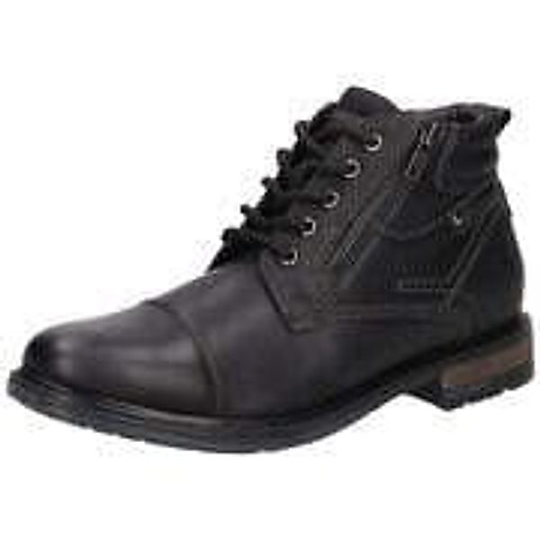7MILES Schnürstiefelette Herren schwarz günstig online kaufen