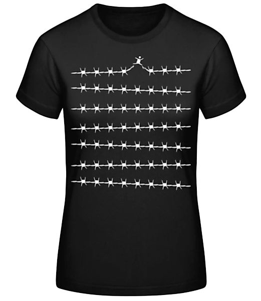 Stacheldraht Freiheit · Frauen Basic T-Shirt günstig online kaufen