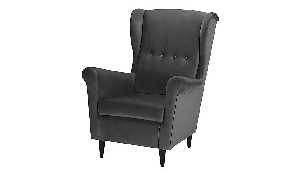 smart Sessel  Hubertine - grau - 82 cm - 102 cm - 89 cm - Polstermöbel > Se günstig online kaufen