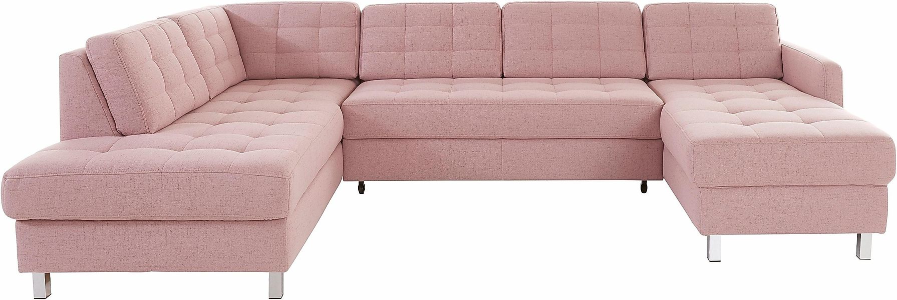 sit&more Wohnlandschaft "Picasso U-Form" wahlweise mit Bettfunktion und Bet günstig online kaufen