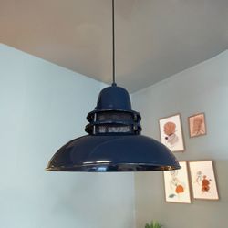 Bamyum Pendelleuchte Bamyum Hängelampe Rot Metall günstig online kaufen