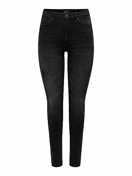 ONLY Skinny-fit-Jeans "ONLFOREVER HIGH SKINNY DNM EXT" günstig online kaufen